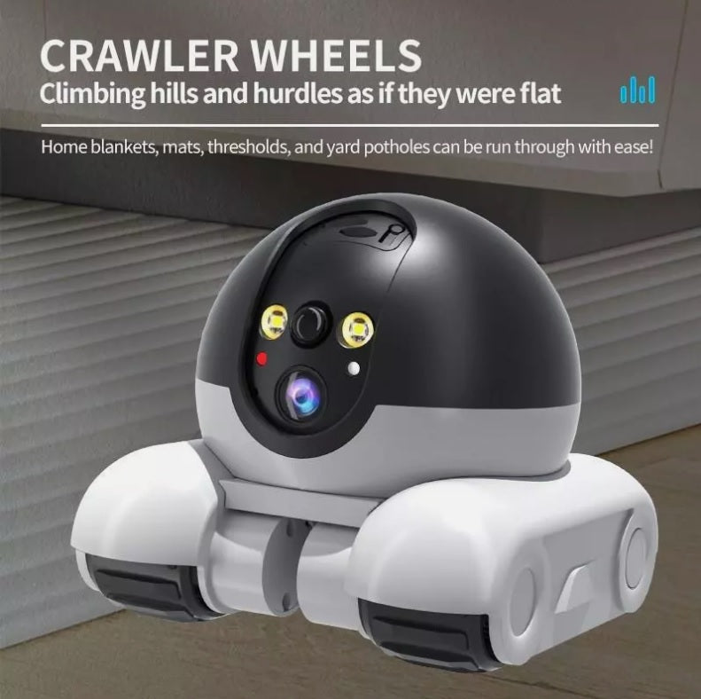 Smart Movable 2MP Dual Lens Dual Screen Pet Cat Action Robot